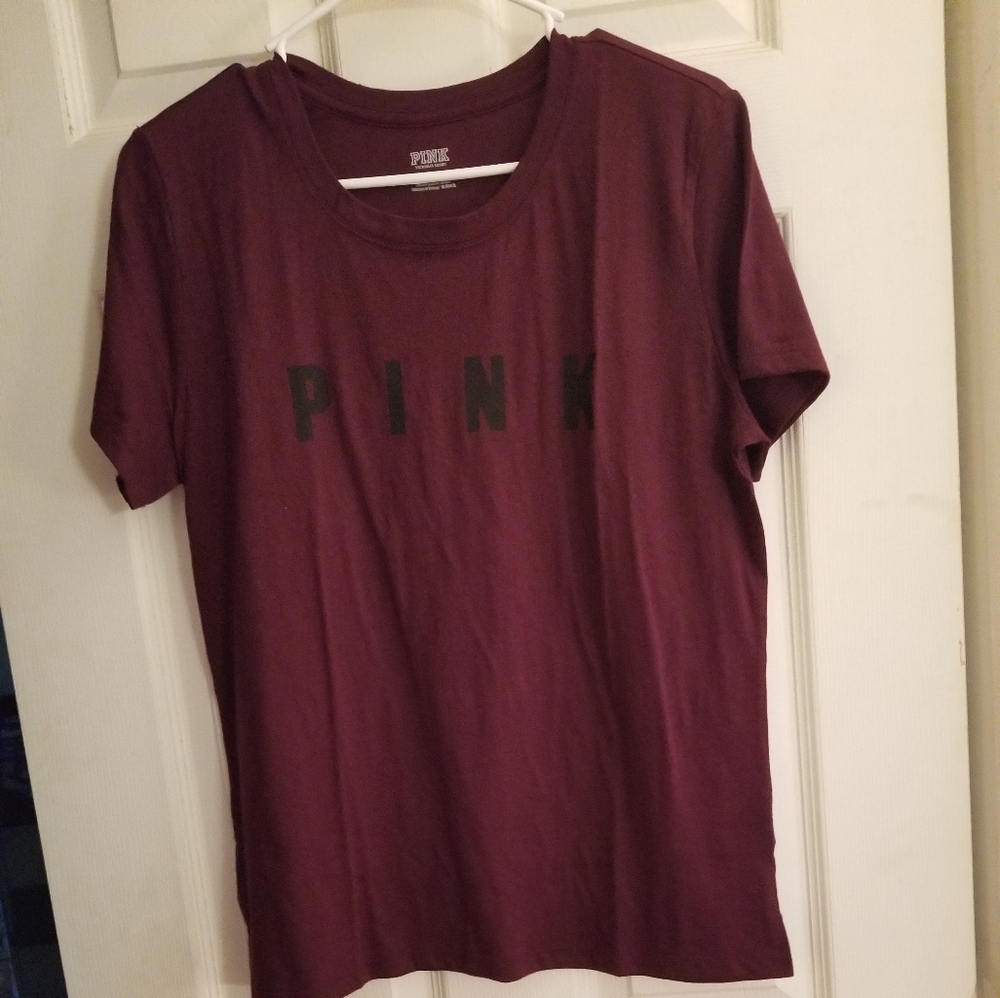 Vs pink tee